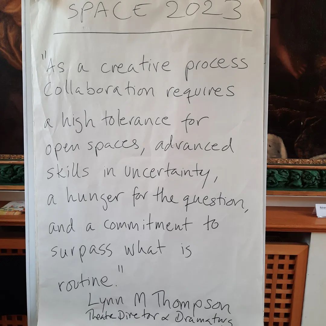 SPACE Programme 2023 — Paris residency